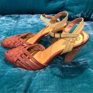 Seychelles Woven Heel, size 8.5